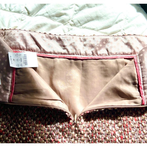 J. Crew Tweed Skirt size 10 NWT - Picture 5 of 5
